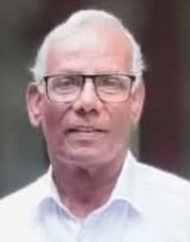 M. Lakshmanan Master - Former President of Mangattidom Service Co-operative Bank